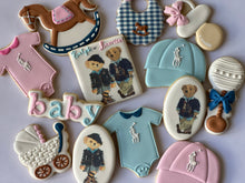Load image into Gallery viewer, Baby Polo Bear theme cookies