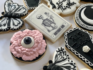 Gothic Halloween Sugar  Cookies