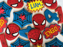 Load image into Gallery viewer, Spiderman Cookies