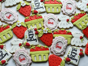 Strawberry theme Cookies