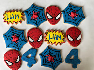 Spiderman Cookies