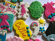 Load image into Gallery viewer, Trolls theme Cookies
