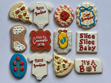 Load image into Gallery viewer, Italian Pizza Party Theme Cookies