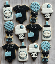 Load image into Gallery viewer, Chanel Baby shower cookies