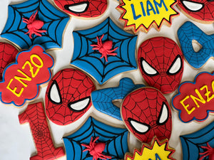 Spiderman Cookies