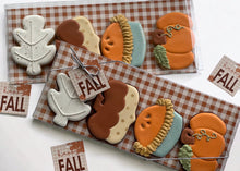Load image into Gallery viewer, Fall theme gift Cookies- Brown sugar apple cider flavor