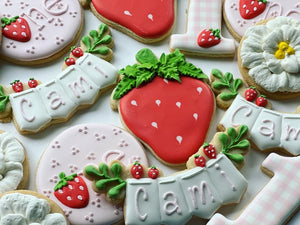 Strawberry theme Cookies