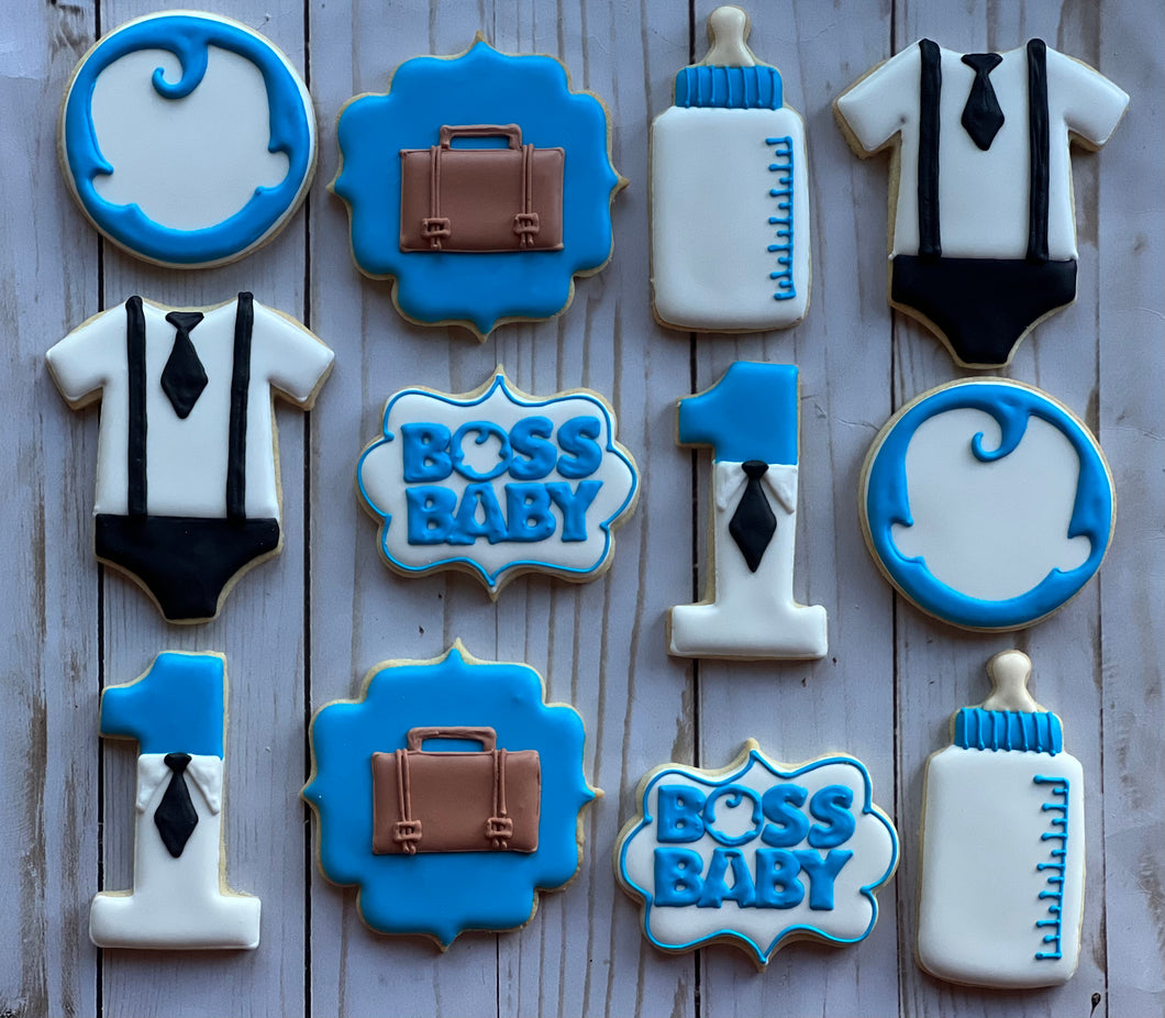 Boss Baby cookies