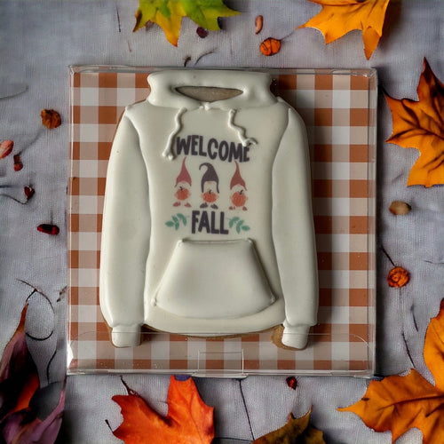 Fall theme hoodie gift Cookies