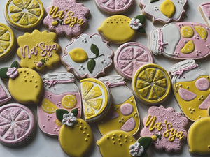 Lemonade theme Cookies