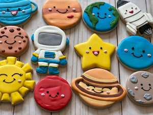 Space Planets theme Cookies