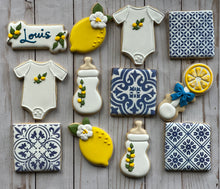 Load image into Gallery viewer, Baby lemon theme Cookies