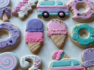 Ice cream Summer theme Cookies