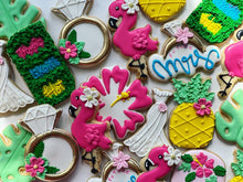 Load image into Gallery viewer, Tripical Bridal shower cookies