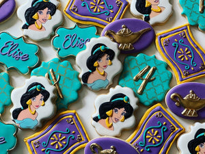 Jasmine Princess Cookies