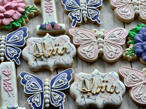 Butterflies theme Cookies