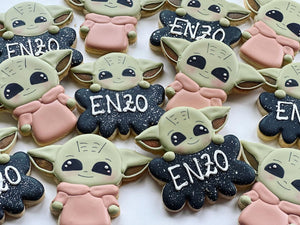 Baby Yoda cookies