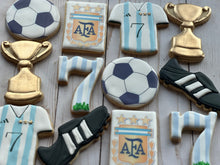 Load image into Gallery viewer, Soccer theme cookies