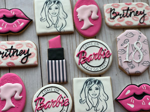 Barbie theme Cookies