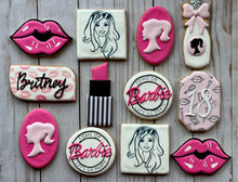 Load image into Gallery viewer, Barbie theme Cookies