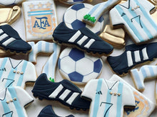 Load image into Gallery viewer, Soccer theme cookies