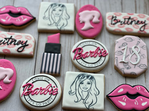 Barbie theme Cookies