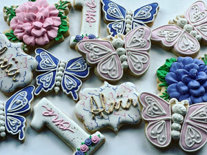 Butterflies theme Cookies