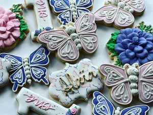 Butterflies theme Cookies