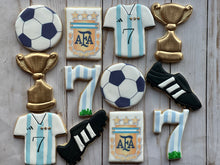 Load image into Gallery viewer, Soccer theme cookies