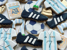 Load image into Gallery viewer, Soccer theme cookies