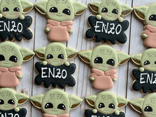 Load image into Gallery viewer, Baby Yoda cookies