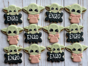 Baby Yoda cookies