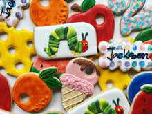 Load image into Gallery viewer, The hungry caterpillar theme Cookies