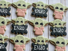 Load image into Gallery viewer, Baby Yoda cookies