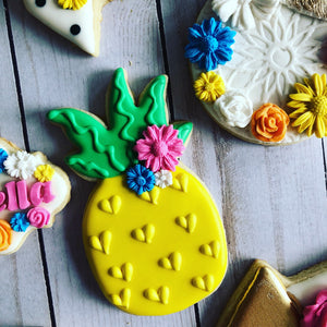 Tropical Boho Theme Cookies