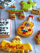 Load image into Gallery viewer, Taco Tuesday cookie theme