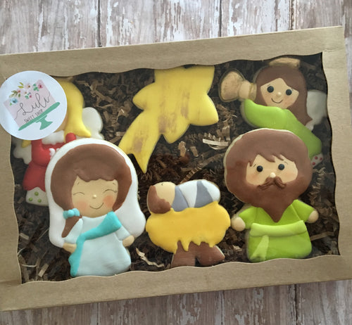 Nativity Christmas Cookies