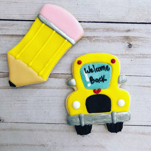 Back to School cookies