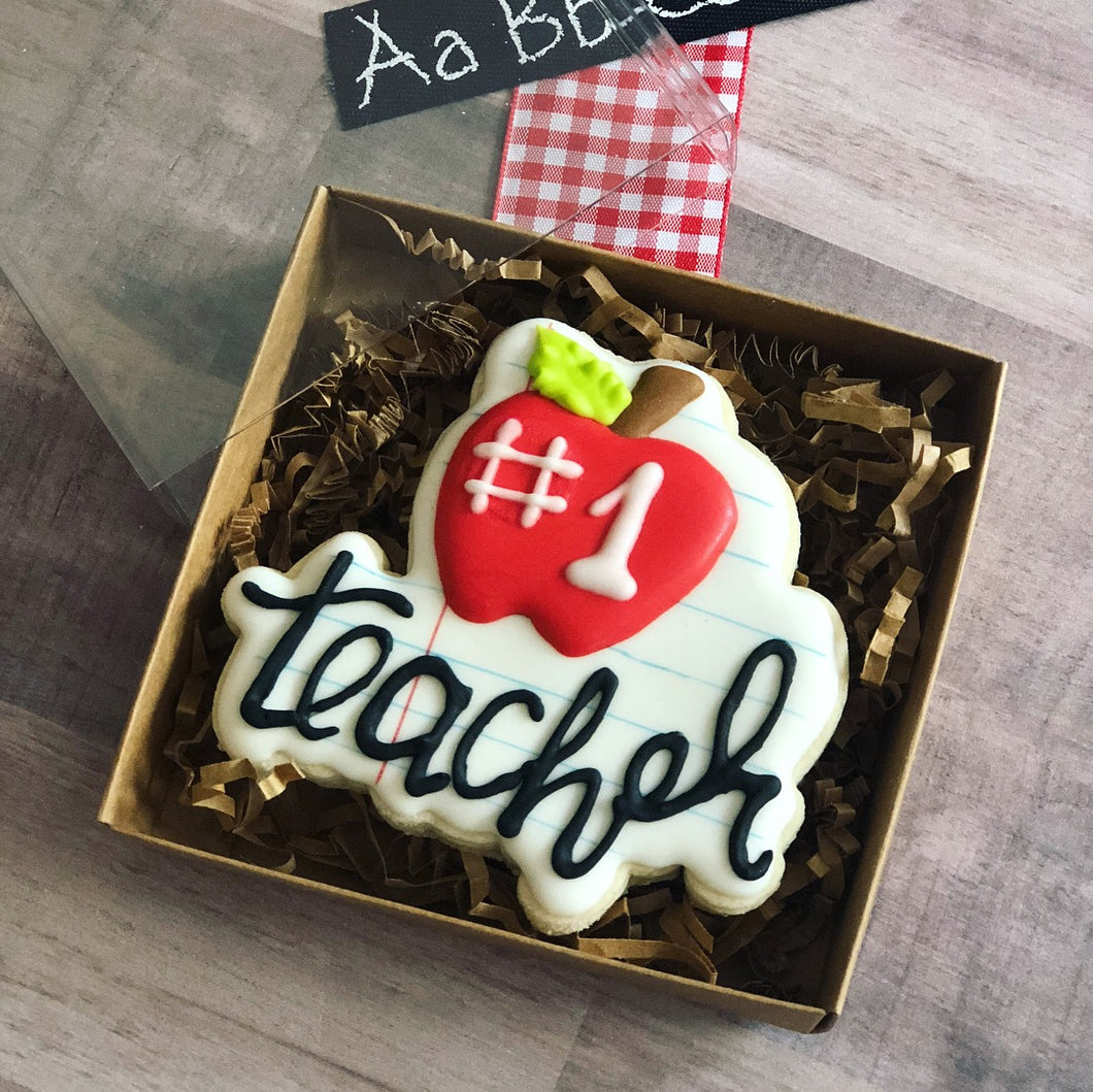 Teacher appreciation week cookies