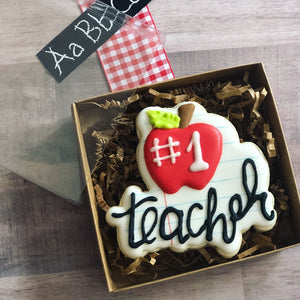 Teacher appreciation week cookies