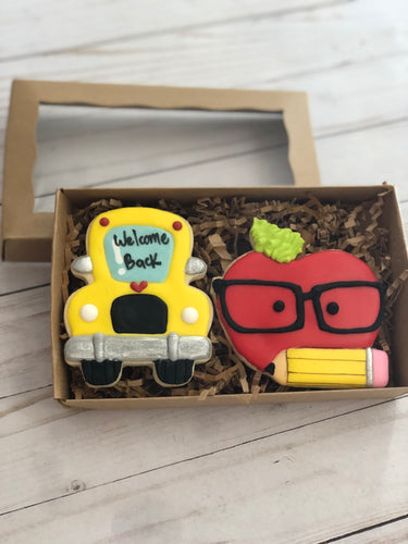 Teachers, Back to School cookies