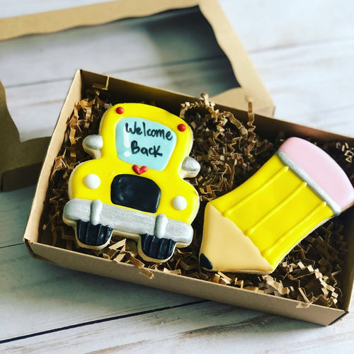 Back to School cookies