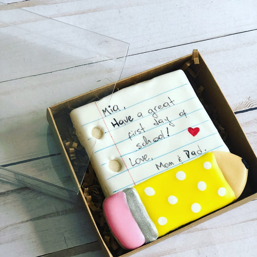 Teachers, Back to School cookies