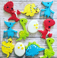 Load image into Gallery viewer, Dinosaur Cookies