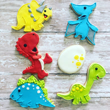 Load image into Gallery viewer, Dinosaur Cookies