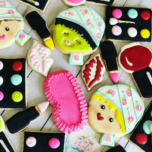 Spa makeup theme Cookies
