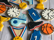 Load image into Gallery viewer, Basketball theme cookies