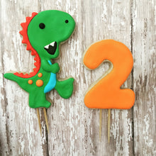 Load image into Gallery viewer, Dinosaur Cookies