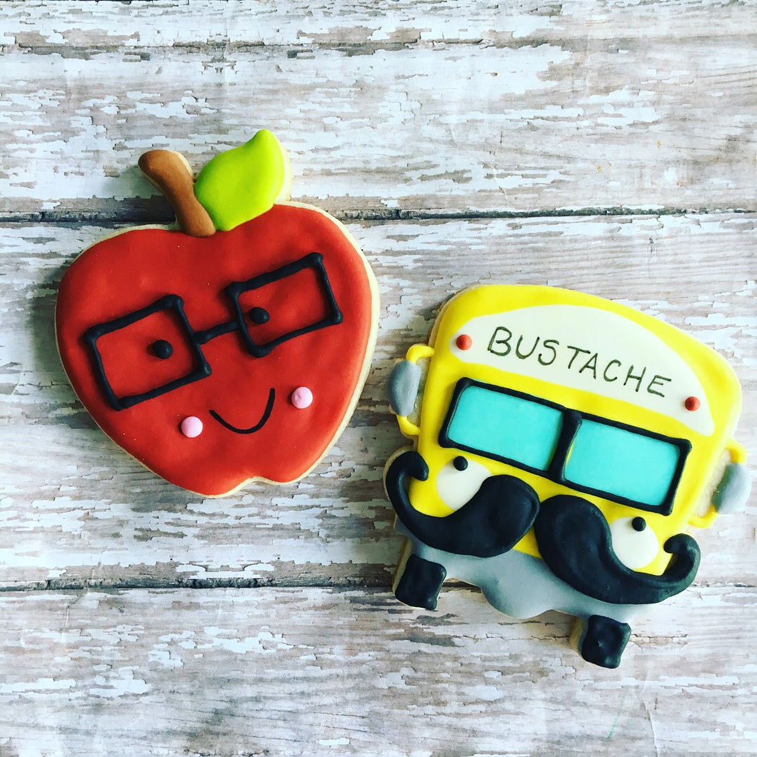 Teachers, Back to School cookies