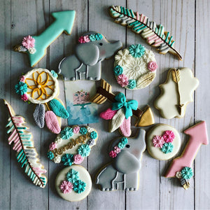 Baby shower cookies